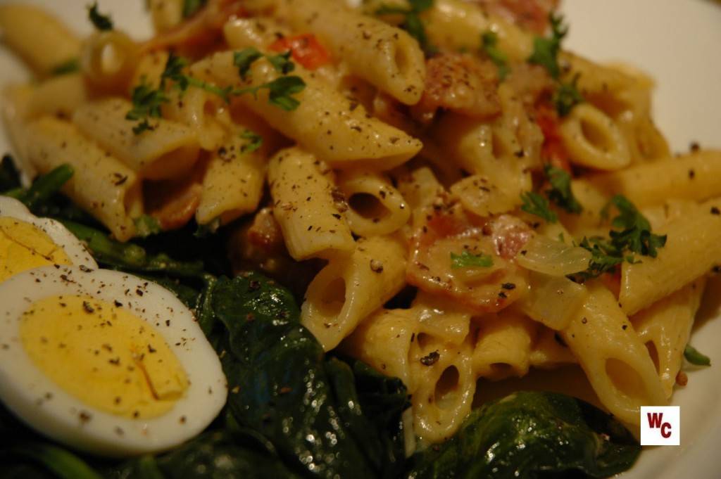 pasta carbonara 1 wc