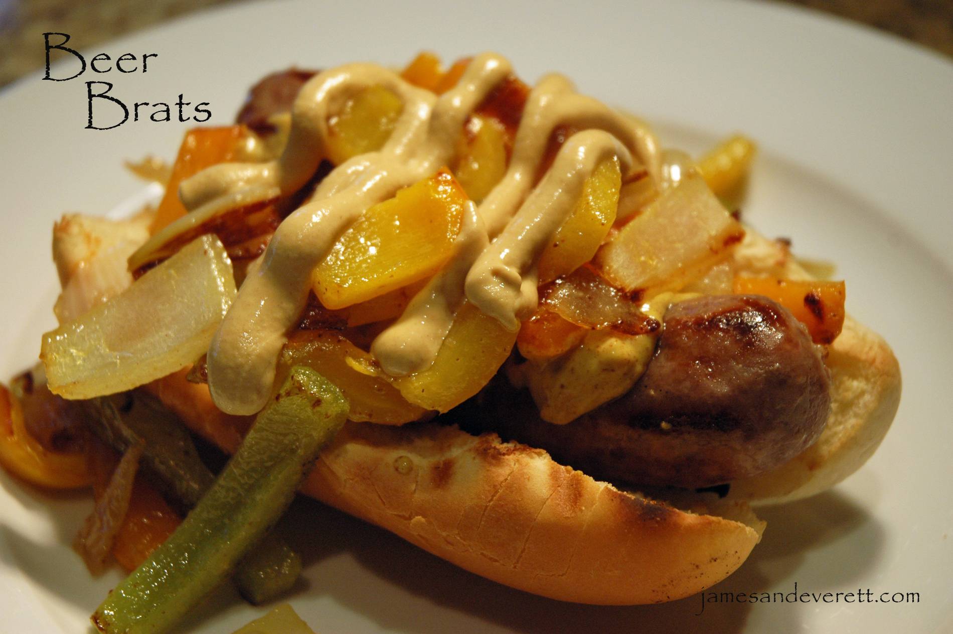 Wisconsin Style Beer Brats What's Cooking