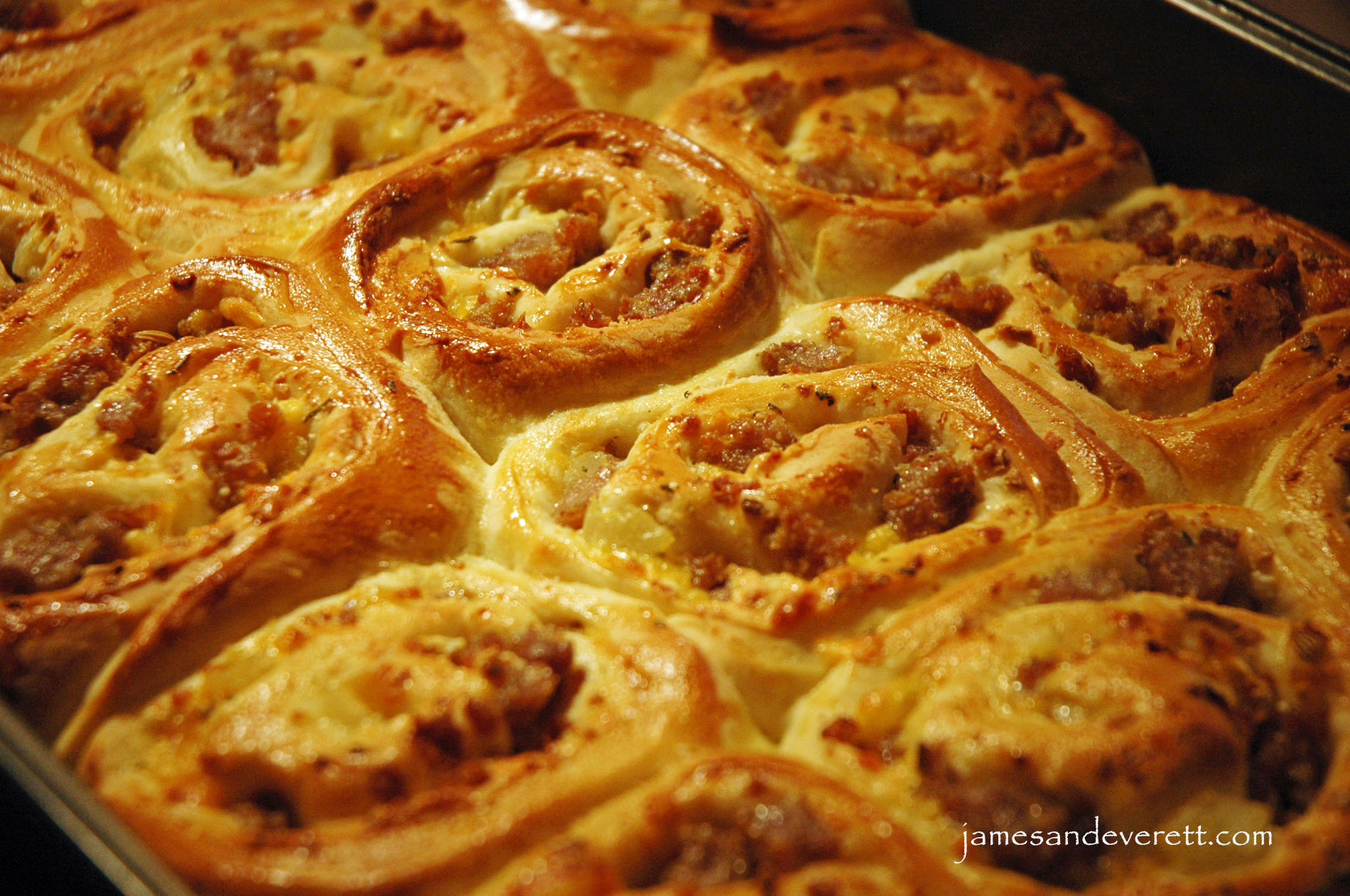 Savory Sausage Breakfast Rolls What's Cooking