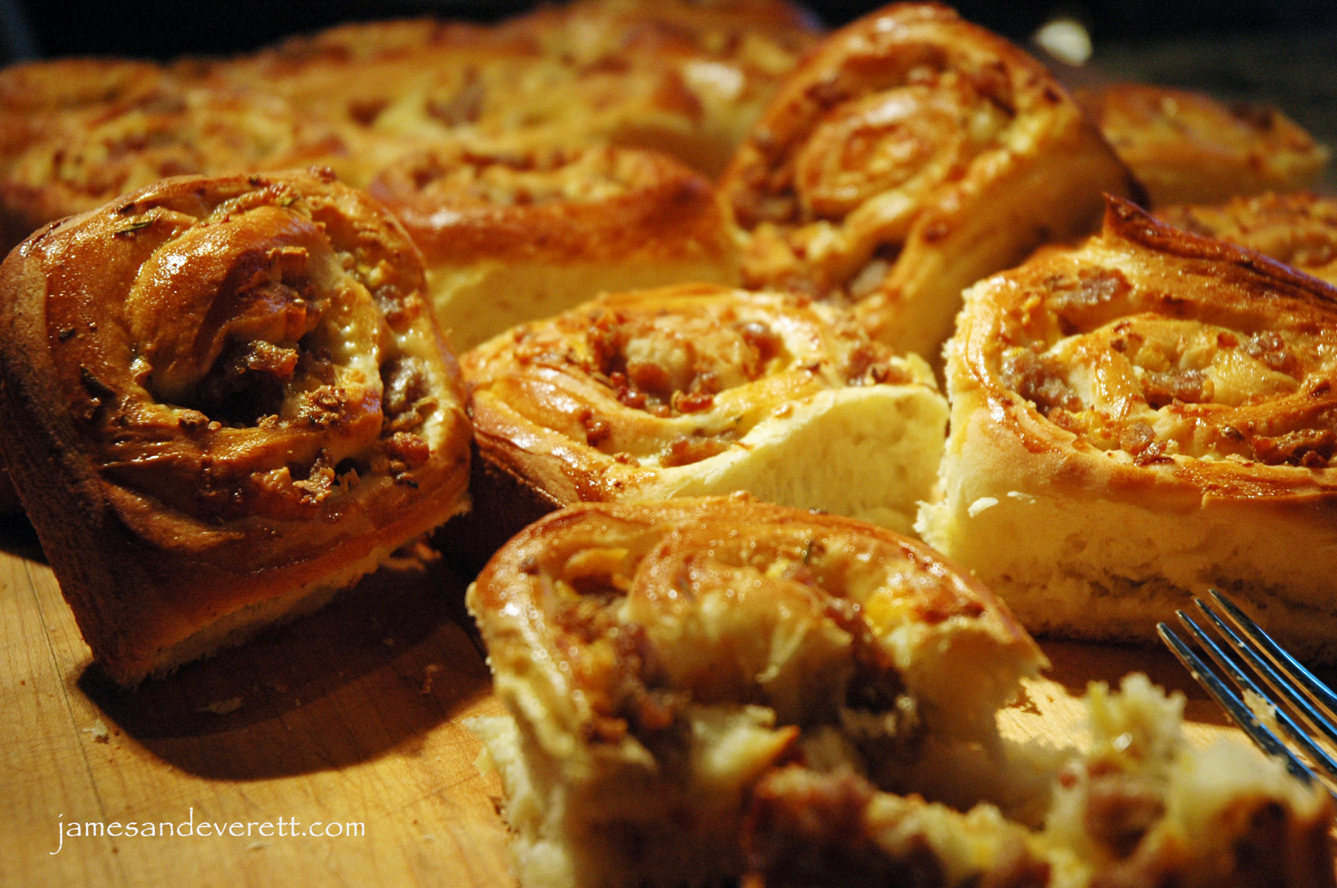 Savory Sausage Breakfast Rolls What's Cooking