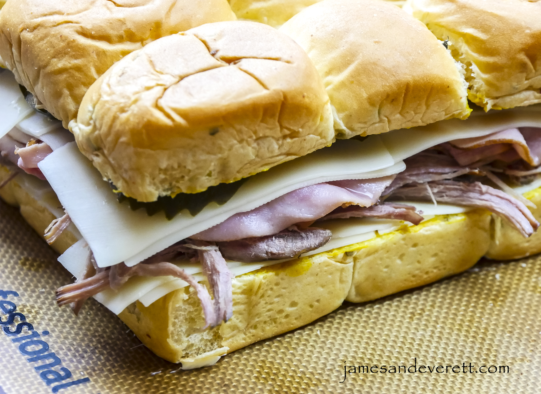 King’s Hawaiian Cuban Sliders James & Everett